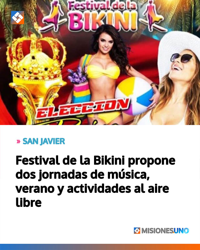 Festival de la Bikini propone dos jornadas de música, verano y actividades al aire libre