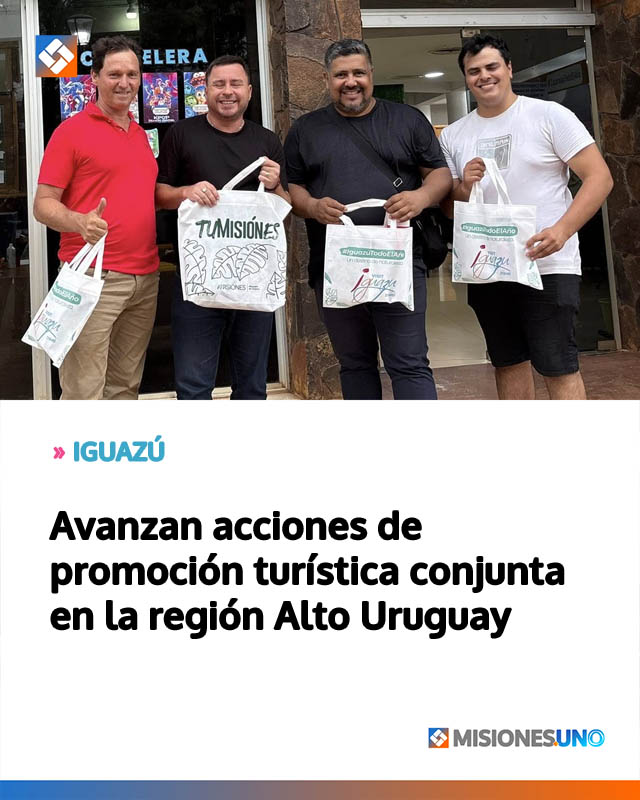 Avanzan acciones de promoción turística conjunta en la región Alto Uruguay