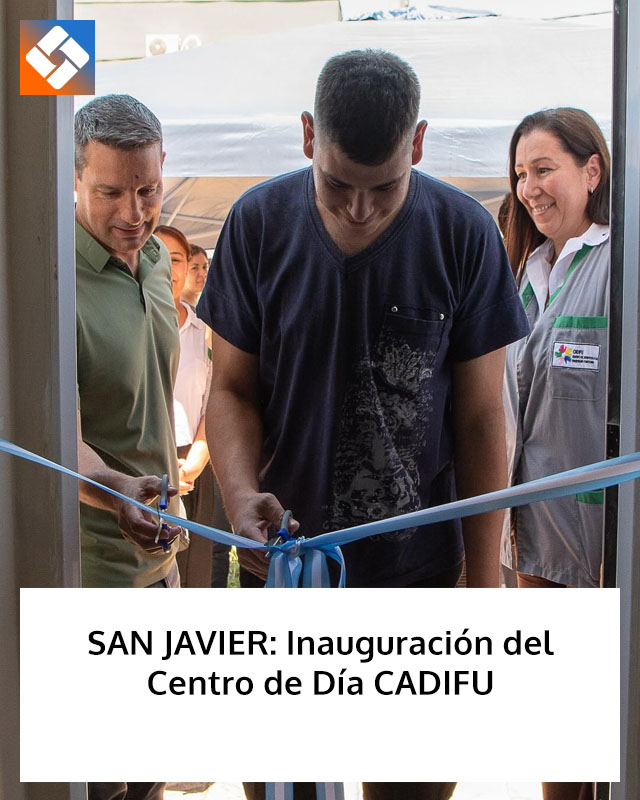 SAN JAVIER: Inauguración del Centro de Día CADIFU