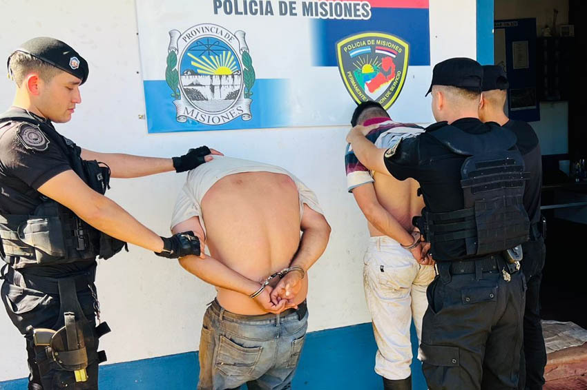 FRACRÁN: Padre e hijo detenidos por amenazar a policías durante un operativo por ruidos molestos