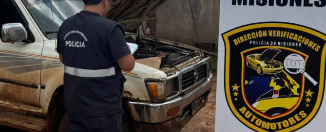 Secuestran una camioneta por presunta adulteración en el motor