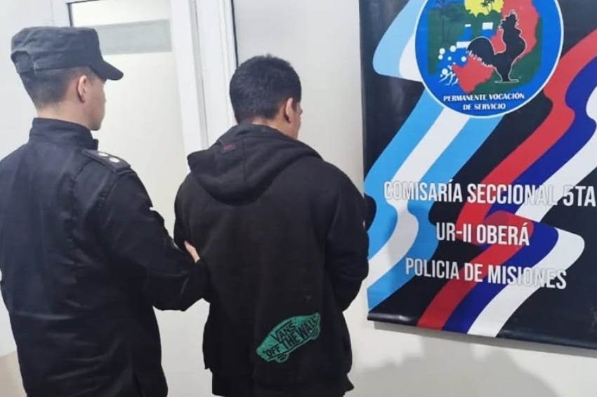 OBERÁ: La Policía recuperó elementos robados y detuvo a dos sospechosos