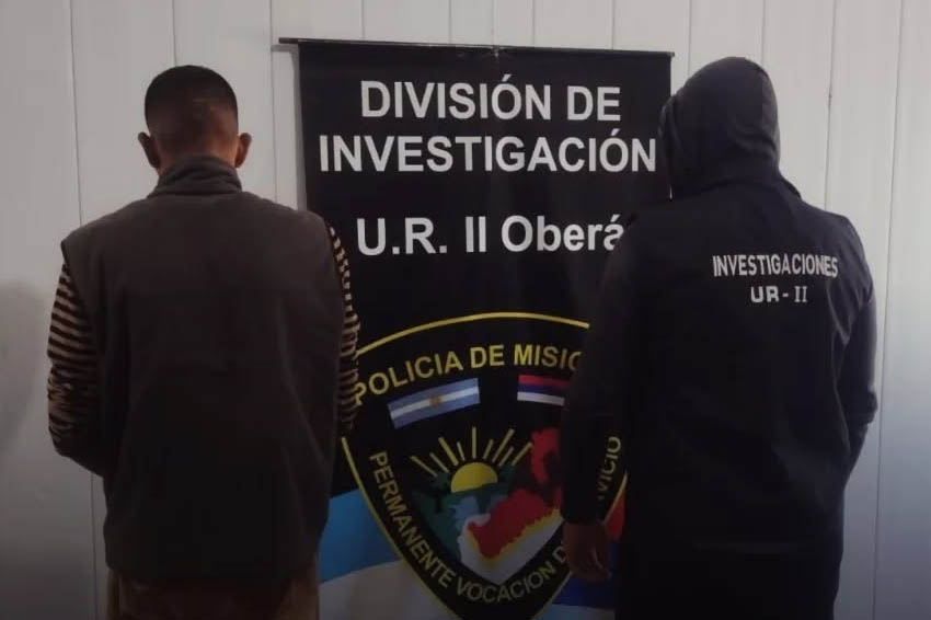 OBERÁ: Detienen a sospechoso por robos en un estudio de arquitectura y un CAPS