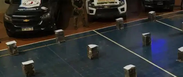 Andresito: Secuestran más de una tonelada de marihuana tras persecución en la Ruta 101