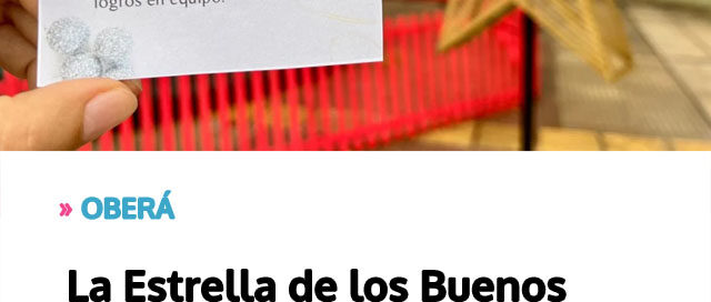 OBERÁ: La Estrella de los Buenos Deseos ilumina la llegada del 2026