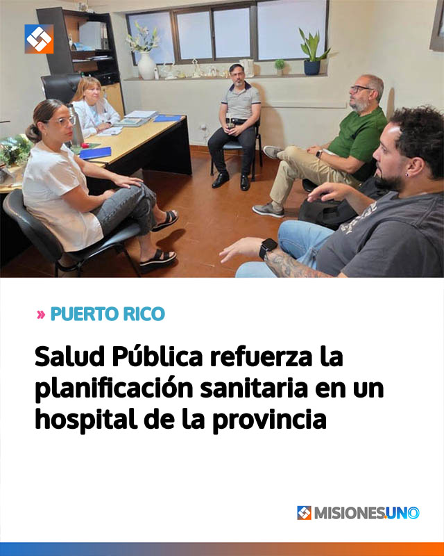 Salud Pública refuerza la planificación sanitaria en un hospital de la provincia