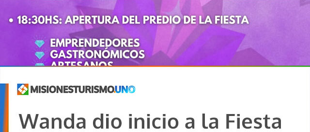 Wanda dio inicio a la Fiesta Provincial de las Piedras Preciosas 2026 con su Noche de Carnaval