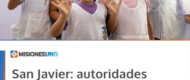 San Javier: autoridades provinciales encabezaron el inicio del ciclo lectivo 2026 en la Escuela Nº 939